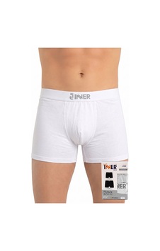 Just Inner Erkek 2 Li Modal Boxer Logo Lastikli Kutulu Günlük Rahat Kesim 135008 Beyaz Just Inner Erkek 2 Li Modal Boxer Logo Lastikli Kutulu Günlük Rahat Kesim 135008 Beyaz