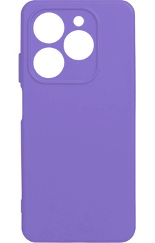 Tecno Spark 20 Kılıf Biye Yumuşak Silikon Case Lila