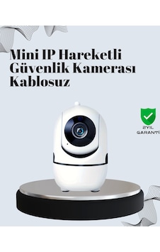 Akıllı Kontrol Ve Hareket Takipli 1080p Kablosuz Güvenlik Kamerası - Gece Görüşlü Ve İki Yönlü Sesli Akıllı Kontrol Ve Hareket Takipli 1080p Kablosuz Güvenlik Kamerası - Gece Görüşlü Ve İki Yönlü Sesli