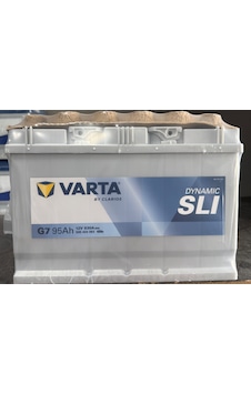 Varta / G7 95 Amper Akü 2024 Uyumlu Tarihli Düz Kutup