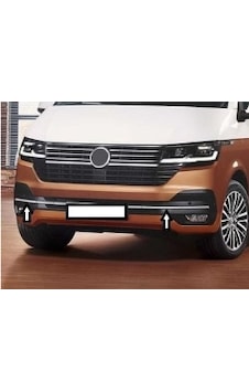 Volkswagen Transporter Uyumlu 45297 Ön Tampon Çıtası Paslanmaz Çelik -2019 Parça