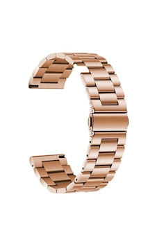 Galaxy Uyumlu Watch 42mm Clo- Band-04 20mm Metal Kordon-rose Gold Galaxy Uyumlu Watch 42mm Clo- Band-04 20mm Metal Kordon-rose Gold