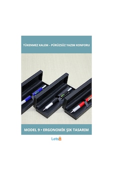 Kutulu Ergonomik Metal Tükenmez Kalem Şık Tasarım Çok Renkli Kutulu Ergonomik Metal Tükenmez Kalem Şık Tasarım Çok Renkli