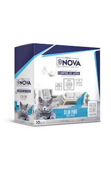 Mycat Nova Temiz Patiler Topaklaşan Bentonit Kedi Kumu 10 L Mycat Nova Temiz Patiler Topaklaşan Bentonit Kedi Kumu 10 L