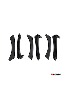 Bmw 3 Serisi E90 2006-2013 Kapı Kolu Kaplaması Seti - Siyah
