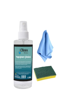 Clintex Kimya Yapışkan İzi Çözücü Sökücü Set 200 ML