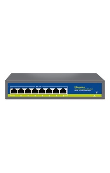 Hisource Hi-g0800gb-cd 8 Port Gigabit Poe Switch - Bulut Yönetimli Web / Uygulama , 96w