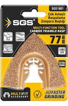 Sgs1882 - Multi Tools Çok Amaçlı Raspalama Derz Arası Temizleme Aparatı Karbür Uç 65mm Sgs1882 - Multi Tools Çok Amaçlı Raspalama Derz Arası Temizleme Aparatı Karbür Uç 65mm