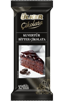 Ülker Çikolata %54 Kakaolu Kuvertür Bitter Çikolata 200 G Ülker Çikolata %54 Kakaolu Kuvertür Bitter Çikolata 200 G