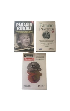Paranın Kuralı + Paranın Psıkolojısı + Paranın Gelecegı 3 Set Paranın Kuralı + Paranın Psıkolojısı + Paranın Gelecegı 3 Set