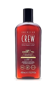 American Crew 3-in-1 Ginger + Tea with Energizing Fragrance Zencefil & Çay Özlü Erkek Bakım Ürünü 450 ML American Crew 3-in-1 Ginger + Tea with Energizing Fragrance Zencefil & Çay Özlü Erkek Bakım Ürünü 450 ML