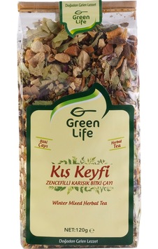 Green Life Kış Keyfi Zencefilli Karışık Bitki Çayı 120 G Green Life Kış Keyfi Zencefilli Karışık Bitki Çayı 120 G
