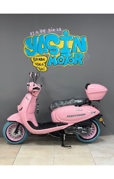 Yuki Bellını-s 50 Cc Motosiklet 2026 Model Pembe Yuki Bellını-s 50 Cc Motosiklet 2026 Model Pembe