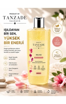 Produkt By Tanzade Doğal Çiçek Özlü Duş Jeli 400 Ml Amber - Yasemin Produkt By Tanzade Doğal Çiçek Özlü Duş Jeli 400 Ml Amber - Yasemin