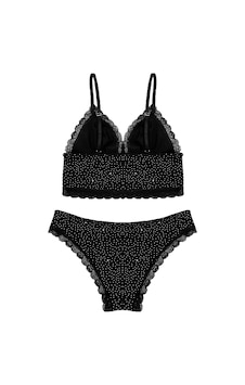 Deep Secret Koton Siyah Puanlı Bralet Takım Ds200583brt 001 Deep Secret Koton Siyah Puanlı Bralet Takım Ds200583brt 001