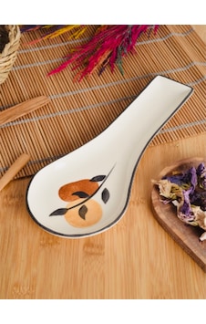 Piatti Naturali Seramik Güz Kirli Kaşıklık Tezgah Üstü Kepçe Kaşık Altlığı Piatti Naturali Seramik Güz Kirli Kaşıklık Tezgah Üstü Kepçe Kaşık Altlığı