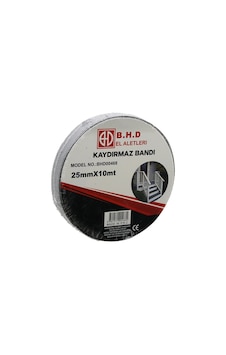 Hmngoakkllby 25mm X 10mt Kaydırmaz Siyah Bant Akllhmng