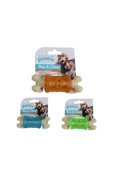 Pawise Funny Chew 10.5 CM S Boy Halka Isırmalık Köpek Kemik Oyuncağı Çok Renkli Pawise Funny Chew 10.5 CM S Boy Halka Isırmalık Köpek Kemik Oyuncağı Çok Renkli