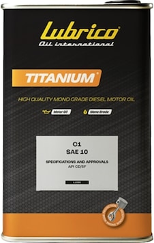 Lubrico Titanium C1 Sae 10 Benzinli/dizel Motor Yağı 16 L Lubrico Titanium C1 Sae 10 Benzinli/dizel Motor Yağı 16 L