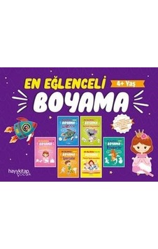 En Eğlenceli Boyama Seti-6 Kitap Takım - Canan Öztürk - Hayykitap