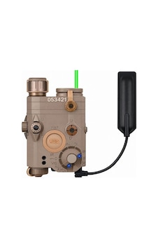 Ctoptıc Airsoft Peq-15 Ir Lazer Yeşil Lazer Ve Led Fener Ünitesi Çok Renkli