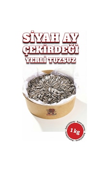 Siyah Ay Çekirdeği Yerli Tuzsuz 1 Kg