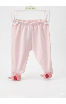Minidamla Baby Little Life Pantolon Patikli Çıngıraklı Pembe