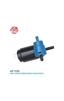 Ema Wp1700 Cam Su Silecek Fiskiye Pompası Motoru Astra F Hb-sw 91 98 Corsa B 93 00 Vectra A Hb 88 95 Omega B Sw 94 03 Çift Çıkış 90492357-1450175-90226561-1450162 Ema Wp1700 Cam Su Silecek Fiskiye Pompası Motoru Astra F Hb-sw 91 98 Corsa B 93 00 Vectra A Hb 88 95 Omega B Sw 94 03 Çift Çıkış 90492357-1450175-90226561-1450162
