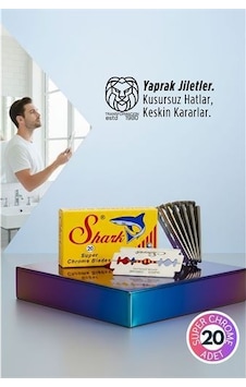 Shark 20 Adet Paslanmaz Çelik Tıraş Jileti Shark 20 Adet Paslanmaz Çelik Tıraş Jileti