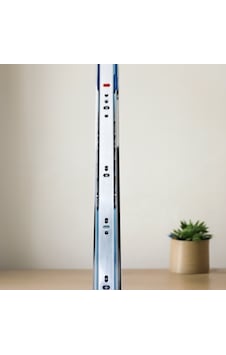 Teleskopik Bilyalı Çekmece Rayı 43x500 Mm Frenli Takım Resimdeki