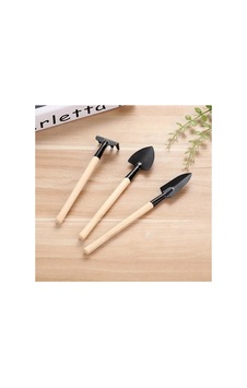 Mini Kazma Kürek Tırmık Seti - Portatif Elx29251-818db