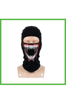 Vaveni Unisex Canavar Diş Baskılı Balaklava 1 Adet Tek Beden Viskoz Kask İçi Motosiklet Maskesi Renk: Siyah Beden: Standart Arz Vaveni Unisex Canavar Diş Baskılı Balaklava 1 Adet Tek Beden Viskoz Kask İçi Motosiklet Maskesi Renk: Siyah Beden: Standart Arz