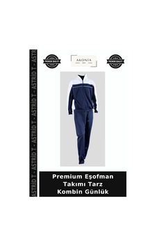 Astrid T Premium Eşofman Takımı Tarz Kombin Günlük Çok Renkli