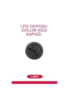 Atiker Lpg Depo Dolum Ağzı Kapağı Ince Diş 1 Adet