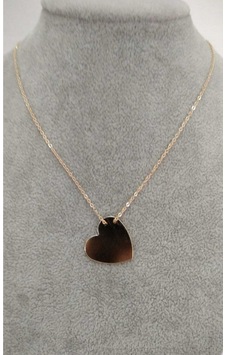 Rose Renk Kalp Model Kolye Gold Rose Renk - 95940151 Gold Rose Renk Rose Renk Kalp Model Kolye Gold Rose Renk - 95940151 Gold Rose Renk
