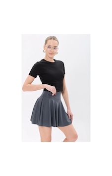 Sea Queen Kadın Yüksek Bel Toparlayıcı Spor Şortlu Etek Antrasit - 650035427 Antrasit Sea Queen Kadın Yüksek Bel Toparlayıcı Spor Şortlu Etek Antrasit - 650035427 Antrasit