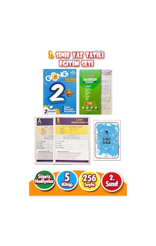 2.sınıf Tüm Dersler Eğlenceli Eğitici Tatil Kitabı Ve Tekrar Seti - 5 Kitap 2.sınıf Tüm Dersler Eğlenceli Eğitici Tatil Kitabı Ve Tekrar Seti - 5 Kitap