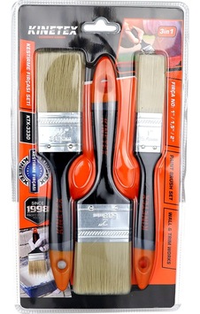 3 Pcs - No:1 İnç / 1.5 İnç / 2 İnç Kestirme Fırça Set 3 Pcs - No:1 İnç / 1.5 İnç / 2 İnç Kestirme Fırça Set