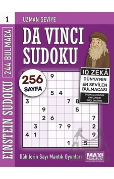 Da Vinci Uzman Sudoku 1 Maxi Yayıncılık