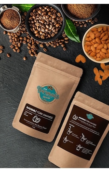 Tarihi Yarımada Kahvecisi Taze Çekilmiş Orta Kavrulmuş ve Öğütülmüş Bademli Türk Kahvesi 1 KG Tarihi Yarımada Kahvecisi Taze Çekilmiş Orta Kavrulmuş ve Öğütülmüş Bademli Türk Kahvesi 1 KG