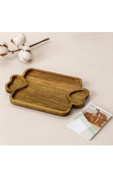 Akasya Ahşap Sunum Tepsisi 25x14x1.4 Cm Acı Kahve Akasya Ahşap Sunum Tepsisi 25x14x1.4 Cm Acı Kahve