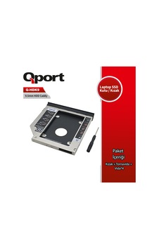 Qport Q-hdk9 2.5&quot Hdd/ssd Uyumlu Cevırıcı 9.5&quot Optık Sata Kızak