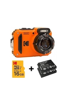 Kodak Pixpro WPZ2/4X Su Altı Fotoğraf Makinesi + 16GBSD + 2 Pil Kodak Pixpro WPZ2/4X Su Altı Fotoğraf Makinesi + 16GBSD + 2 Pil
