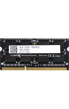 Turbox Evorion X 8 GB DDR3 1600 MHz CL11 Notebook Ram Turbox Evorion X 8 GB DDR3 1600 MHz CL11 Notebook Ram