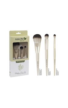 Nascita Eco Essential Make Up Brush Makyaj Fırça Seti 3lü Nascita Eco Essential Make Up Brush Makyaj Fırça Seti 3lü