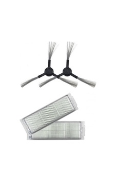 iBrush Vacuum Mop Pro Uyumlu 2Li Hepa Filtre Ve 2Li Yan Fırça iBrush Vacuum Mop Pro Uyumlu 2Li Hepa Filtre Ve 2Li Yan Fırça
