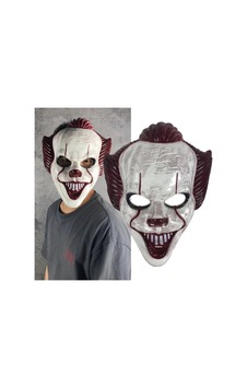 Plastik Joker Maskesi Killer Palyaço Maskesi Bx40 Diğer