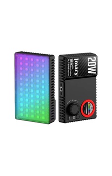 Jmary Fm-180rgb Rgb Led Telefon-kamera Üstü Aydınlatma Işığı 20w Siyah