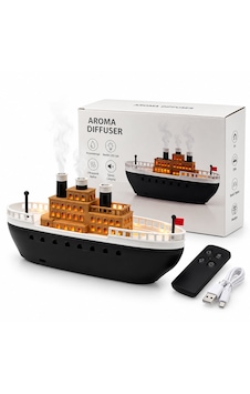 Aroma Dıffuser Gemi Işıklı Hava Nemlendirici Buhar Makine - Koku Giderici 250ml Krd-8769 5523 Aroma Dıffuser Gemi Işıklı Hava Nemlendirici Buhar Makine - Koku Giderici 250ml Krd-8769 5523