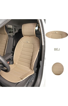 Space Bumerang Minder Oto Minder Renk Bej Ortopedik 2'Li Set